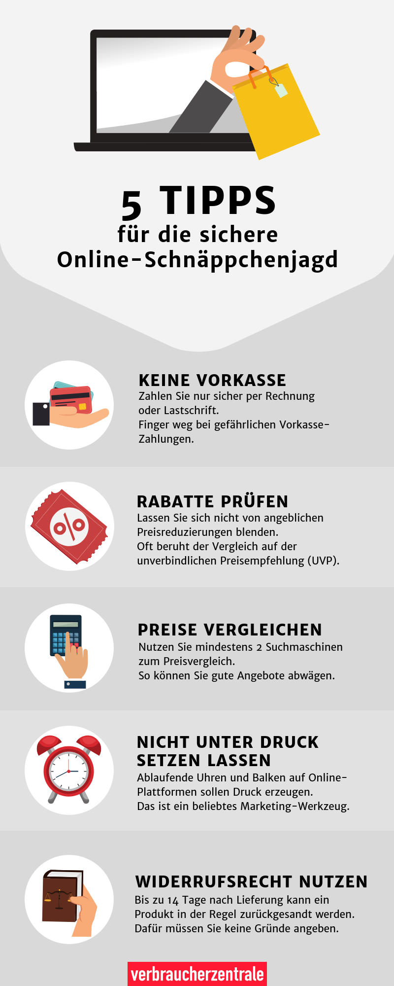Tipps für die Online Schnäppchenjagd