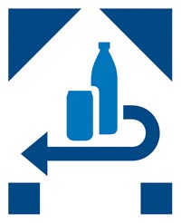 Einwegflaschen Logo