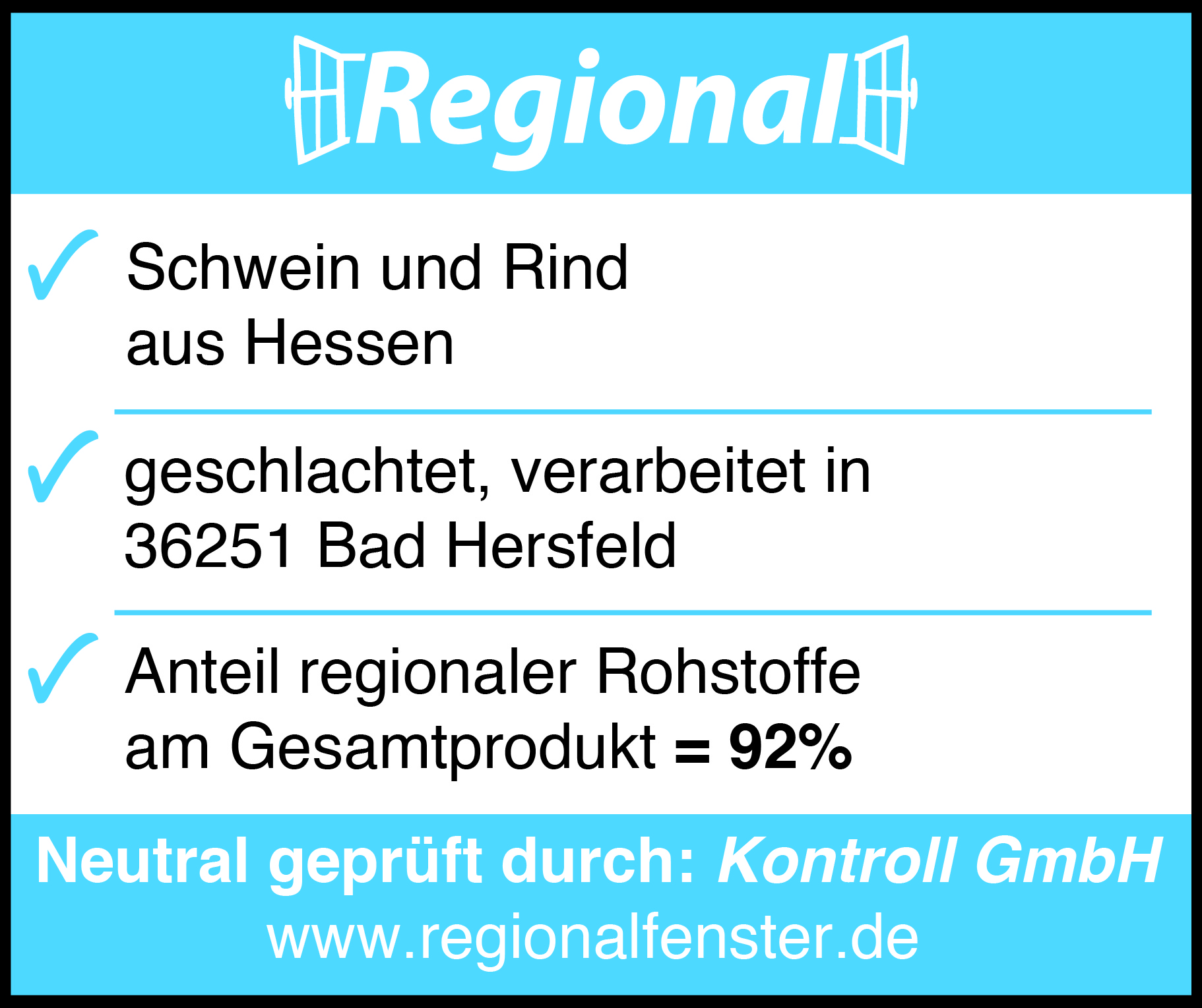 Regionalfenster