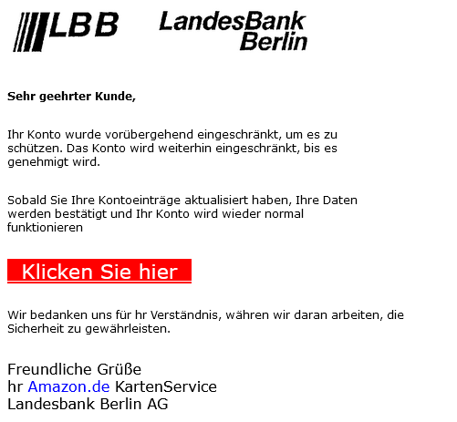 LBB Phishing