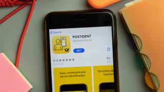PostIDENT-Verfahren auf einem Smartphone